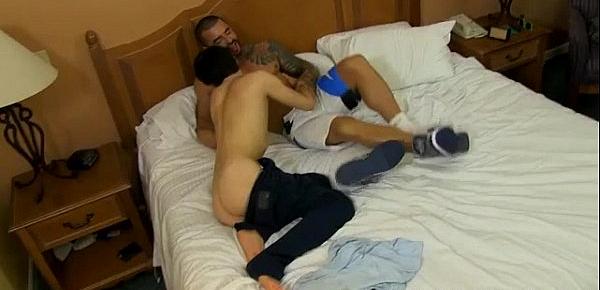  Naked men Brazilian power-fucker Alexsander Freitas makes the small